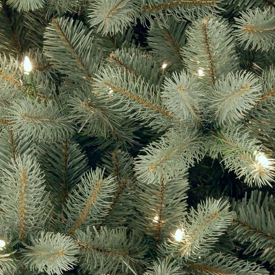 4.5ft. Pre-Lit Downswept Douglas® Blue Fir Artificial Christmas Tree, Clear Lights